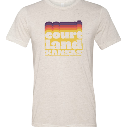 CourtlandKansasRepeatRetroShirt