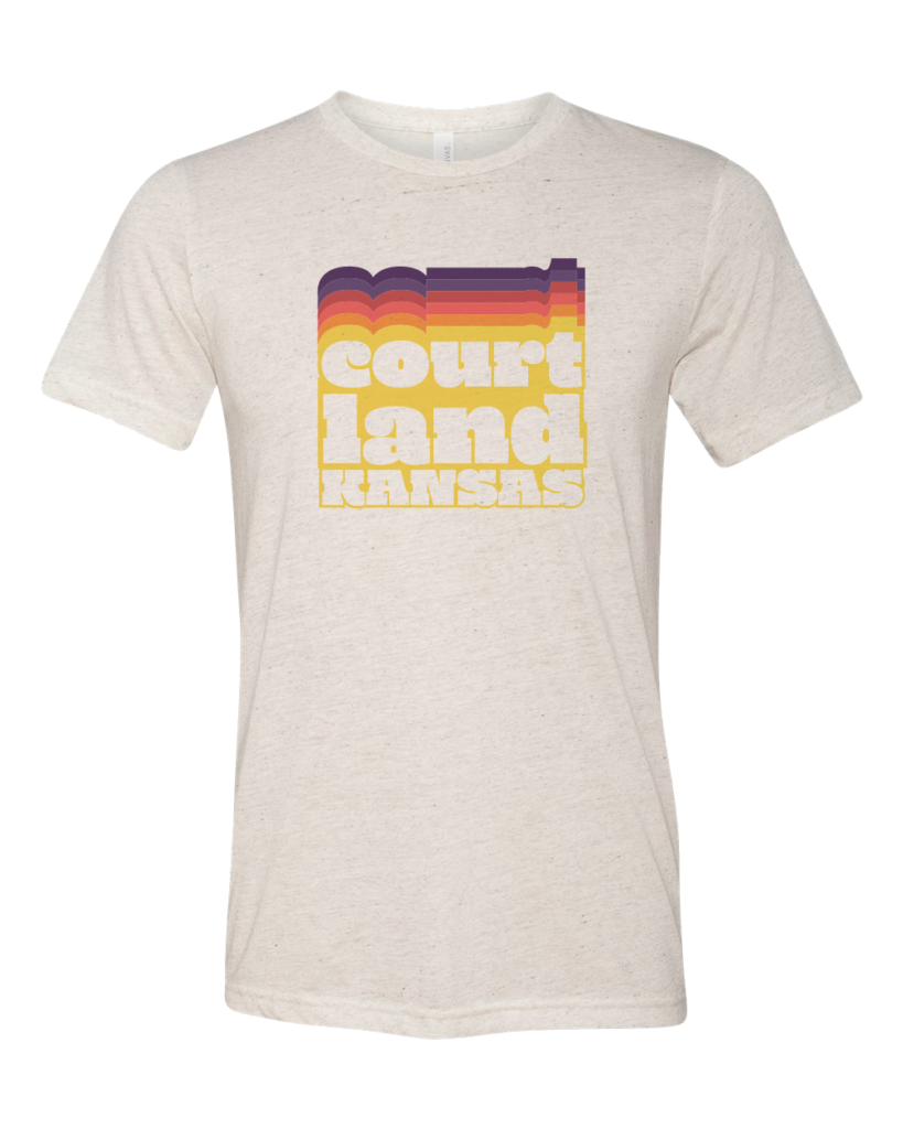 CourtlandKansasRepeatRetroShirt