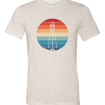 CourtlandKansasWatertowerRetroShirt