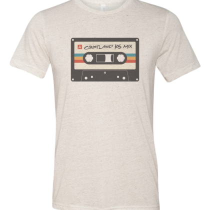 CourtlandKansasMixTapeRetroShirt