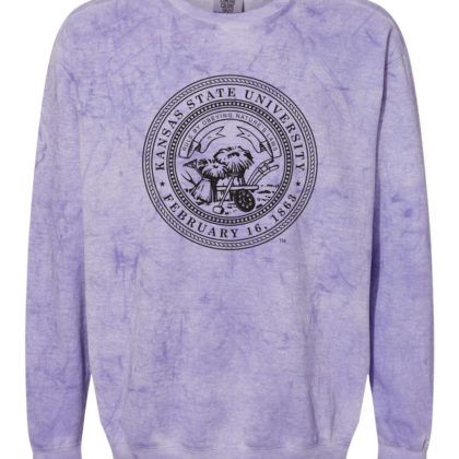 K-State Seal Comfort Colors Sweatshirt