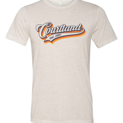 Courtland Retro Script Tee