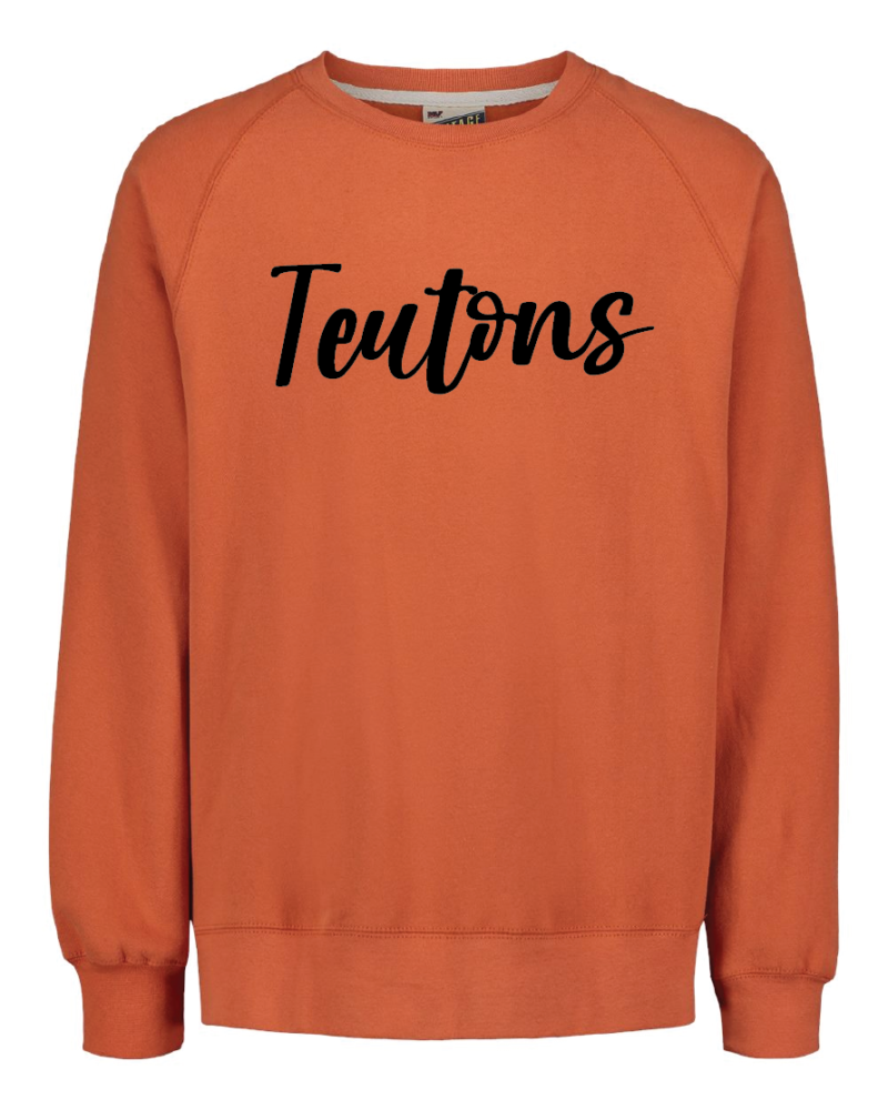 Teutons Vintage Sweatshirt Orange