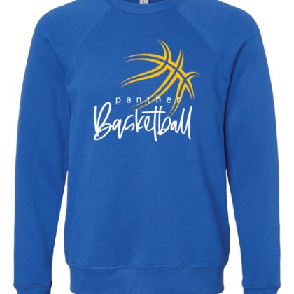 2-Tone Panther Logo Basketball Sweatshirt