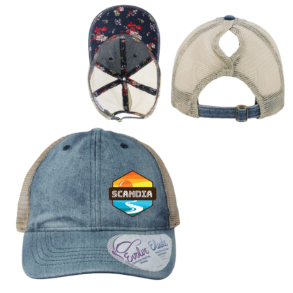 Scandia Women's hat, Denim