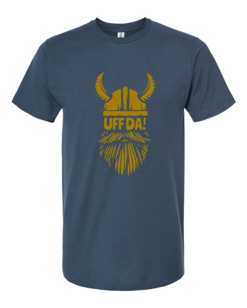 UFF-DA! Jersey Tee, Indigo