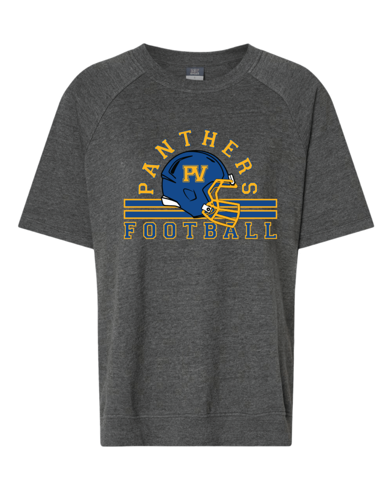 PV Football - Women's French Terry Short Sleeve Crewneck Pullover - Image 2