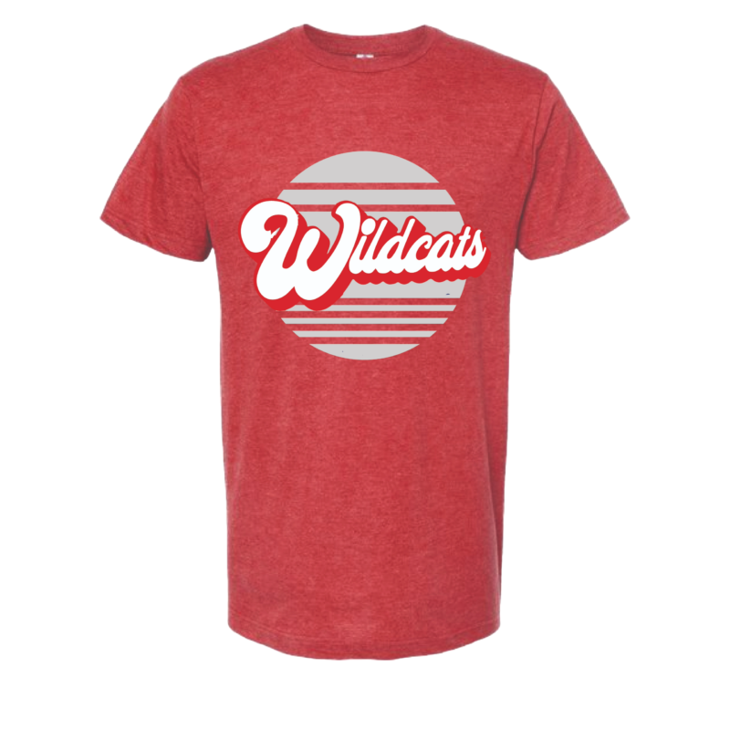 Superior Wildcats Tee, Wildcats script - Image 2