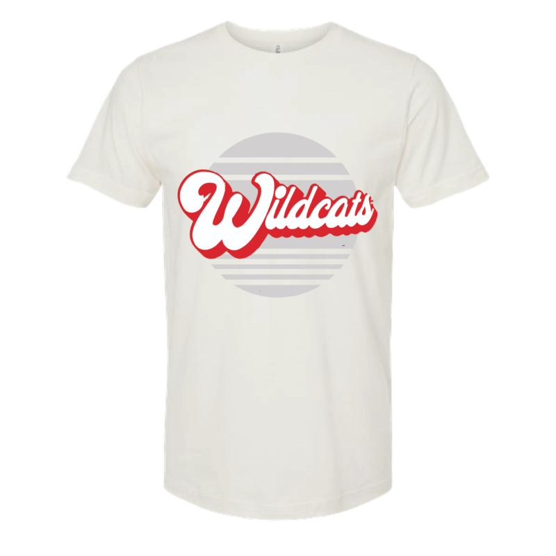 Superior Wildcats Tee, Wildcats script