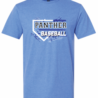 Panther Baseball - Season Shirt 2025 Front Only
