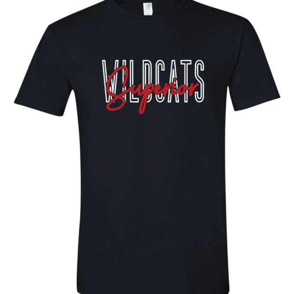 2 Color Superior Wildcats Tee
