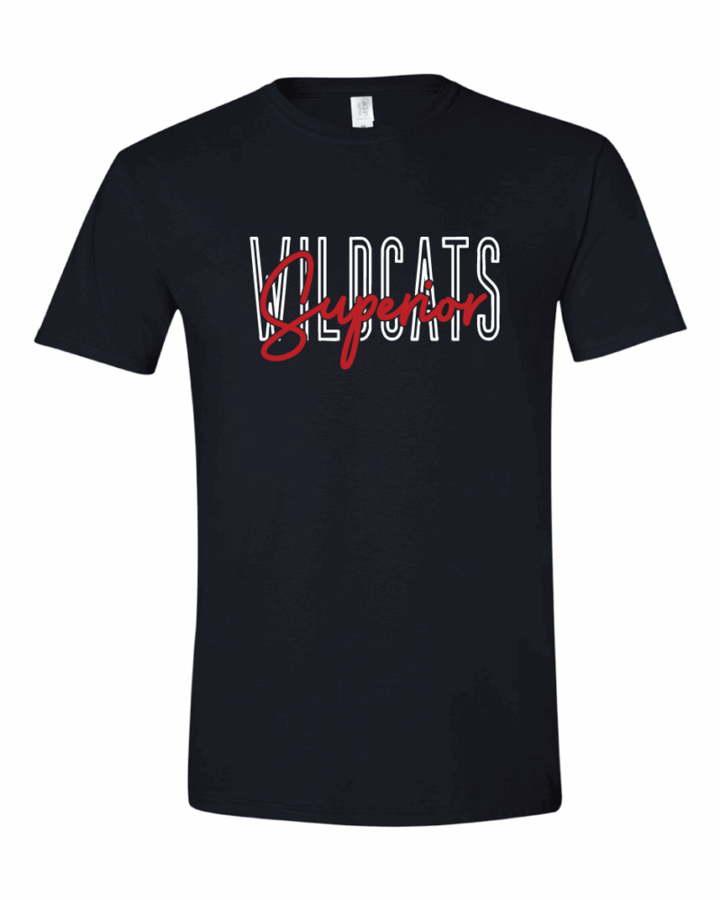 2 Color Superior Wildcats Tee