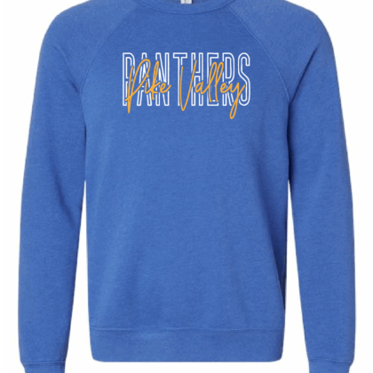 2 color Pike Valley Panthers Fleece