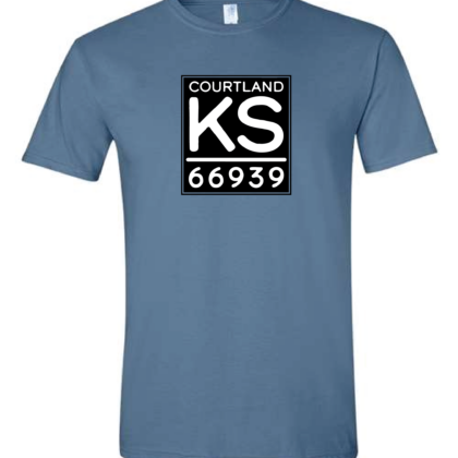 Courtland Kansas Shirt - Indigo Blue